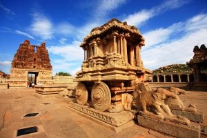 Grupo de monumentos en Hampi