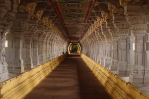 El corredor más largo del mundo, el templo Rameshwaram